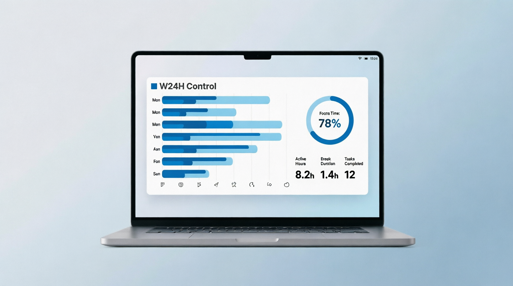 Panel de manager W24H Control